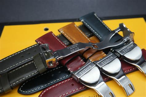 leather watch bands for tudor.